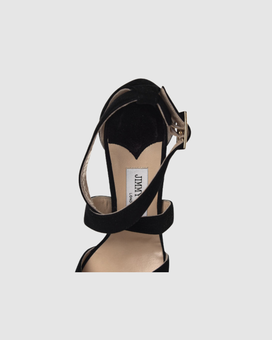 Jimmy Choo Lottie black suede heels