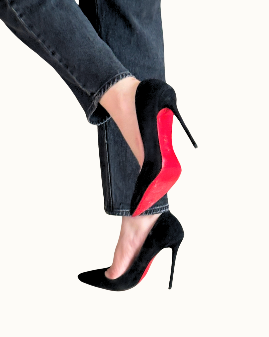 Christian Louboutin So Kate Suede 120 Pumps