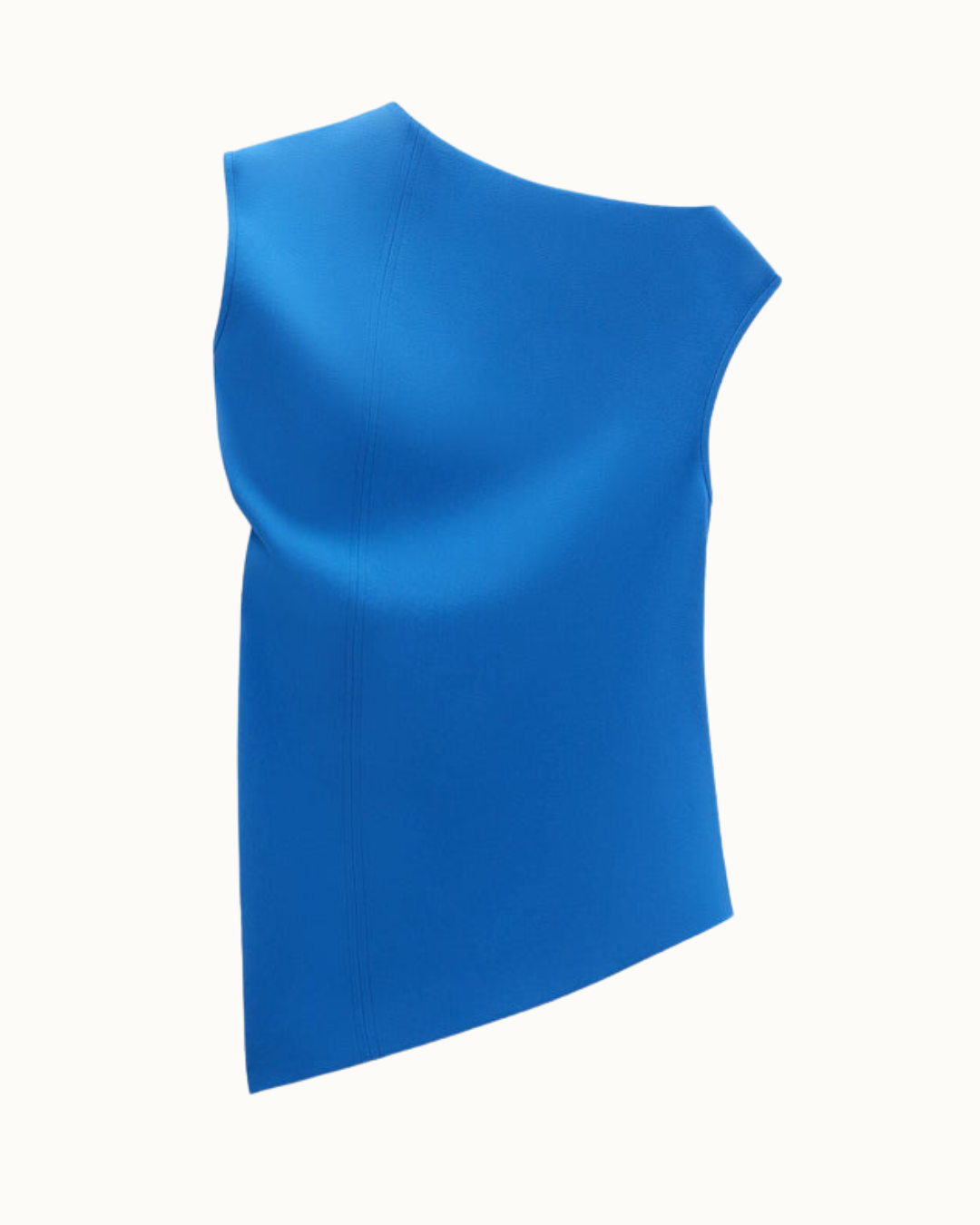 Zara Asymmetrical Electric Blue Top