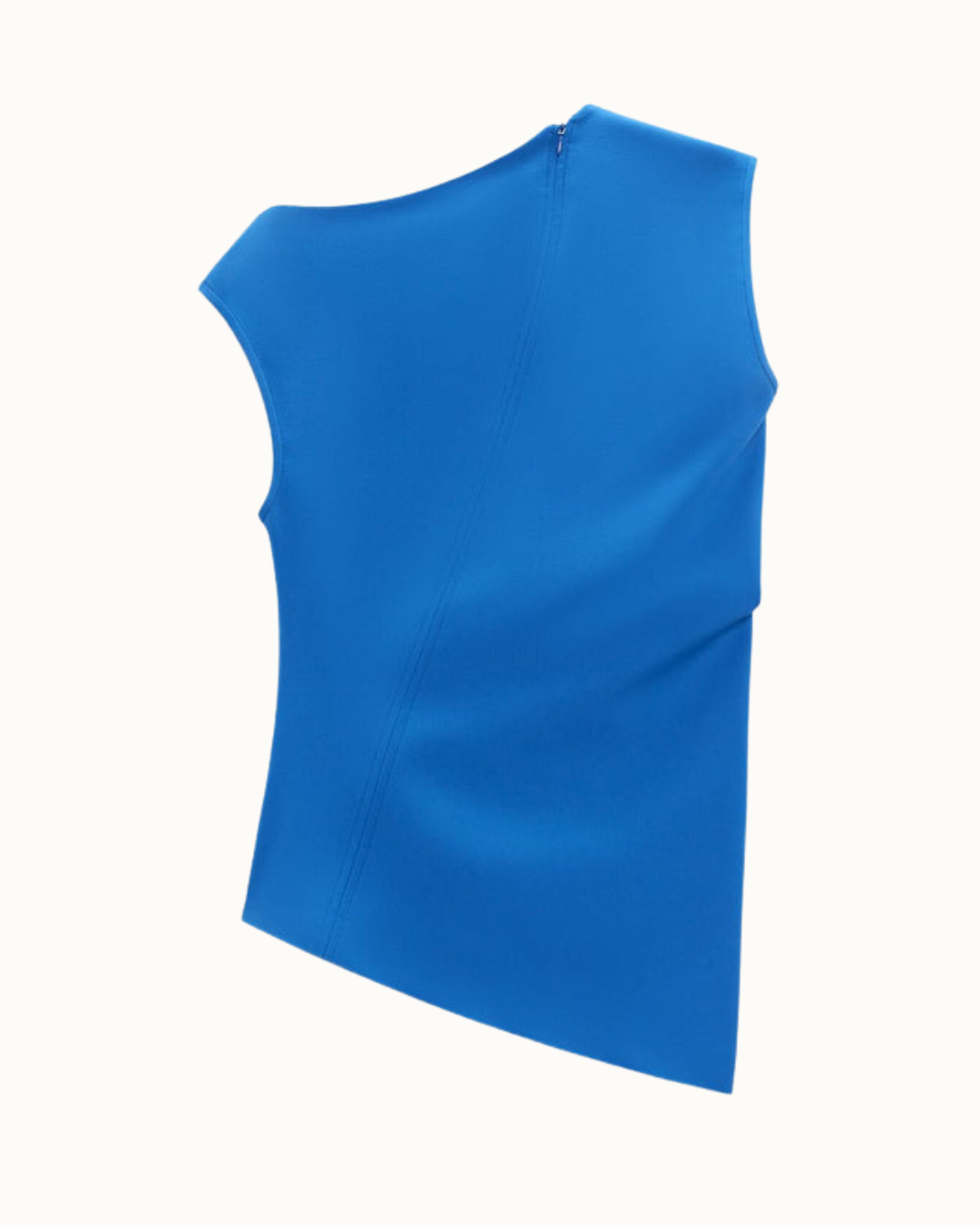 Zara Asymmetrical Electric Blue Top