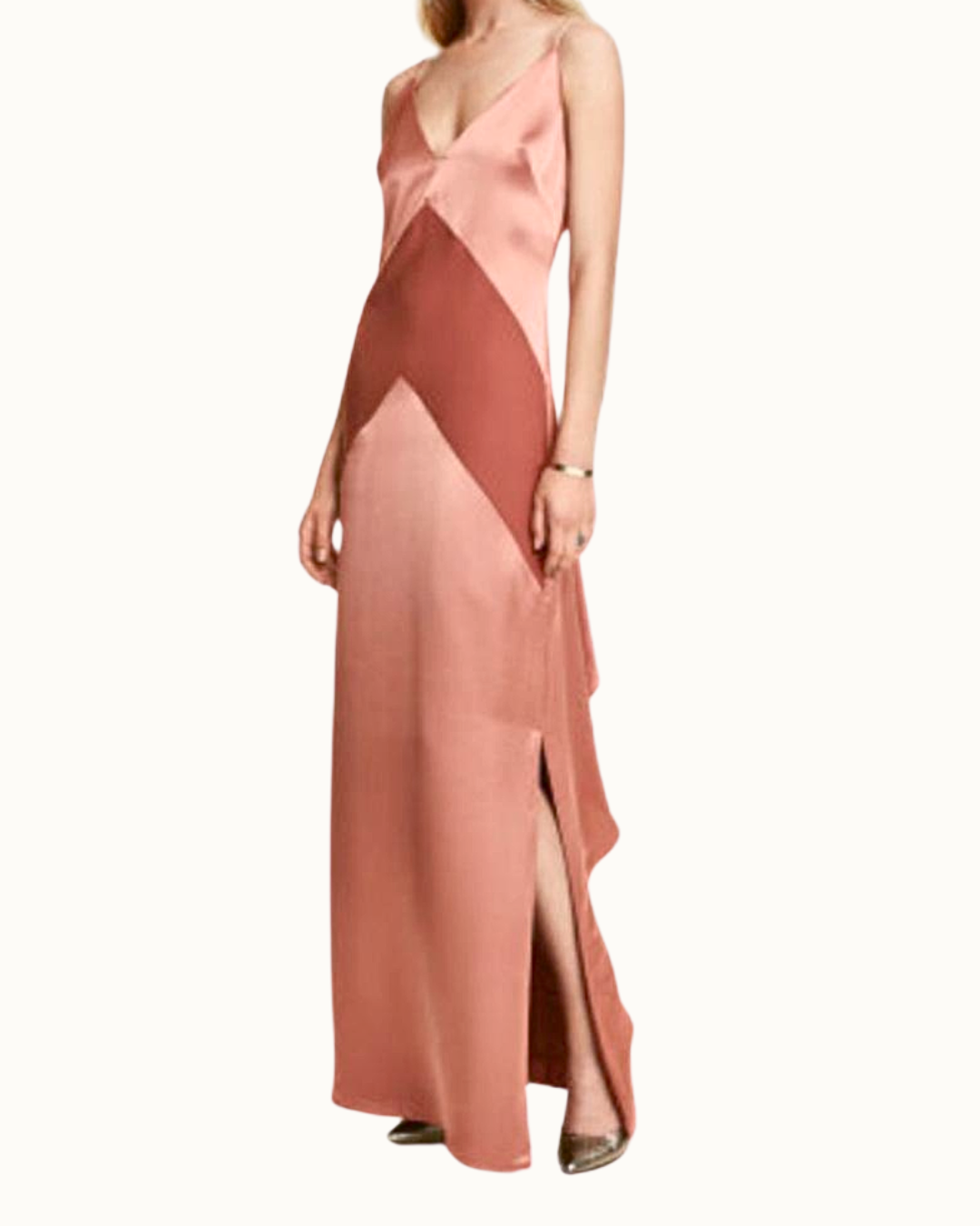 Satin slip dress