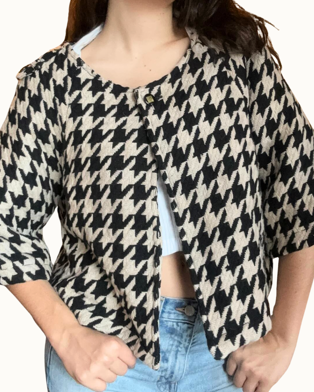 Anne Klein Saco Cropped