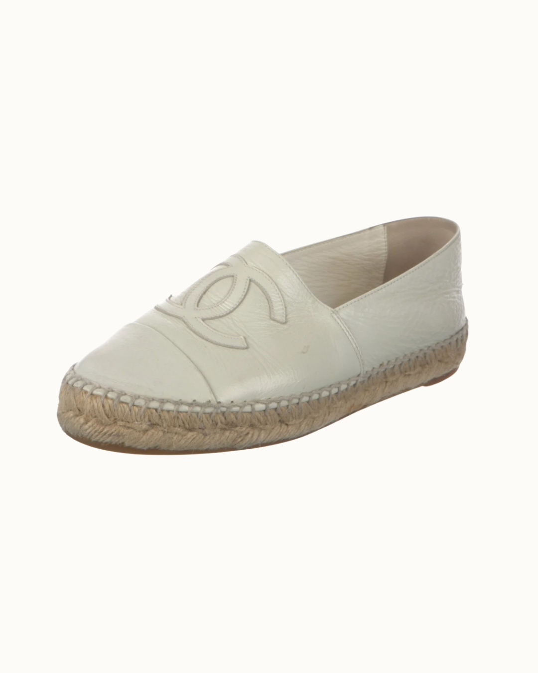 Chanel Interlocking CC Logo Espadrilles