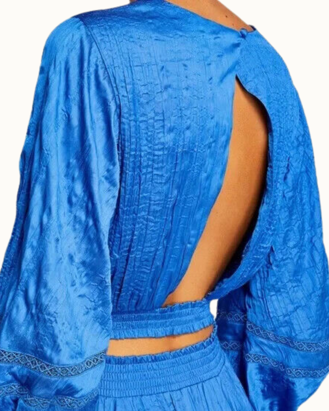House of Harlow 1960 Top De Espalda Abierta