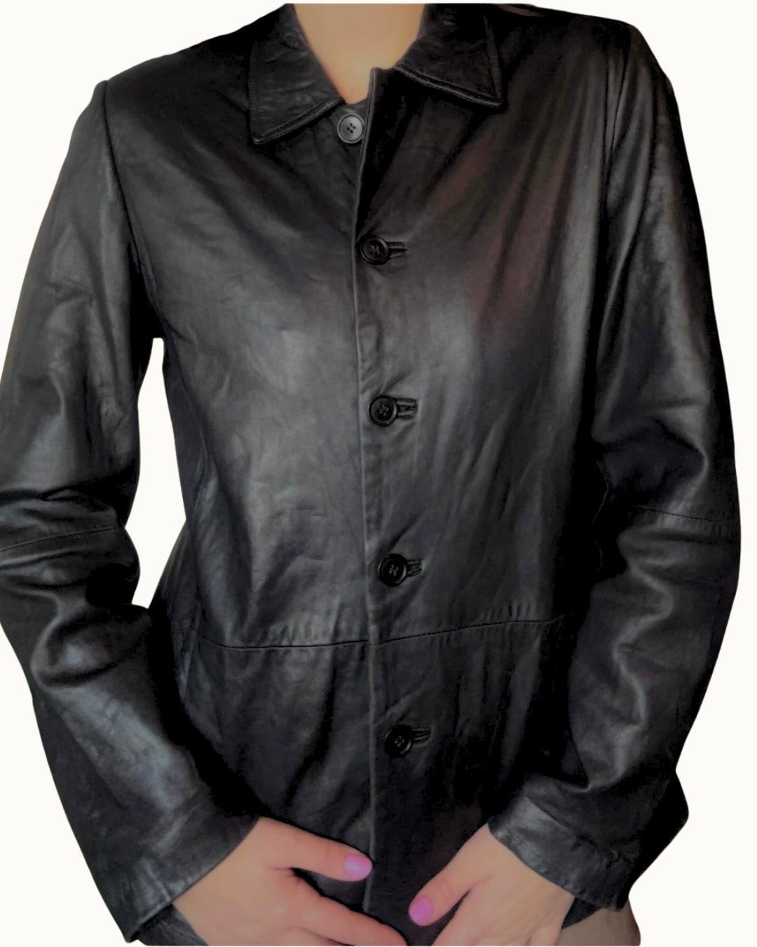 100% Leather Blazer