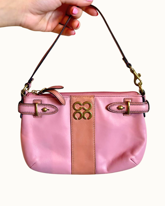 Coach Leather Wristlet