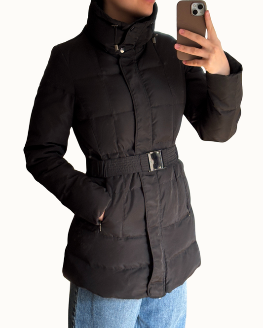 Zara Black Puffer Jacket