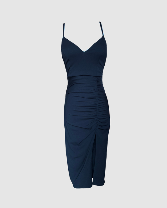 Vestido corto negro
