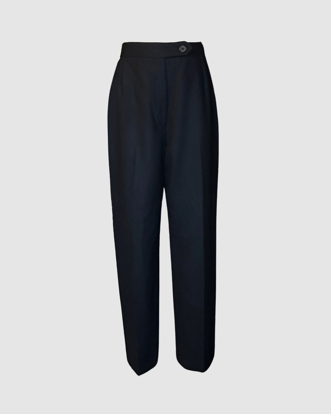 Pantalones negros de lana