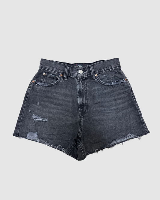 Jean shorts negros